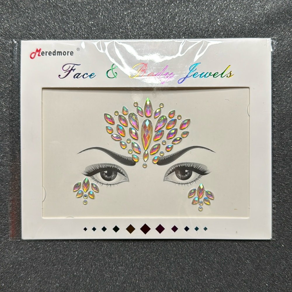 Festival - Concert Face Gems, Decorations